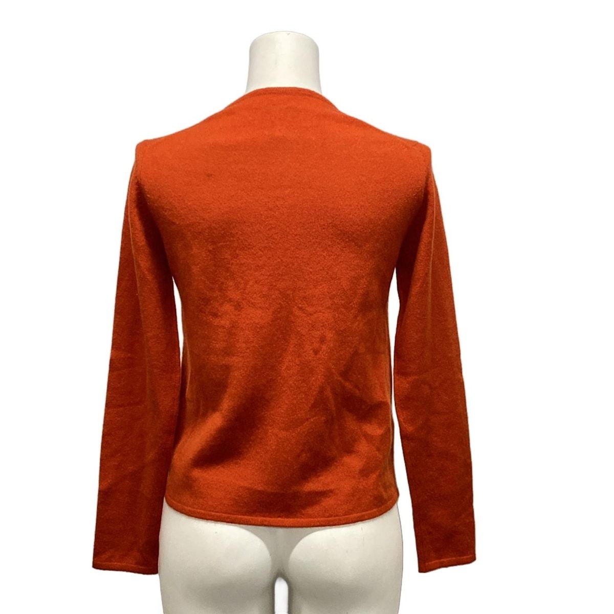 HERMES(エルメス) カーディガン サイズSM レディース美品 - オレンジ