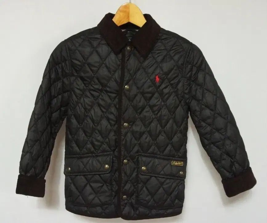 ポロラルフローレン キルティング ブラック キッズ ダウン