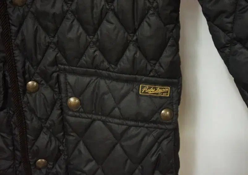 ポロラルフローレン キルティング ブラック キッズ ダウン その他 ジャケット ブルゾン キッズ服(100cm~)