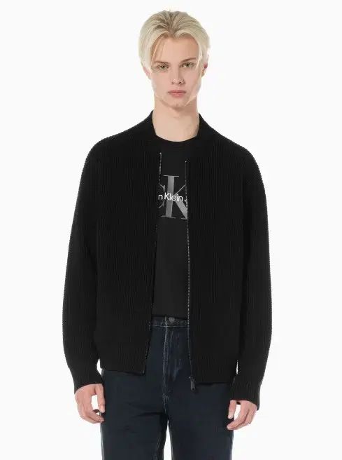 CK カルバン クライン ジーン スタジアム ボマー ジャケット