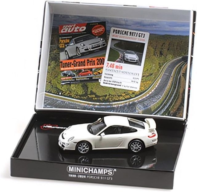 おもちゃ 新品 MINICHAMPS 1⁄43 ポルシェ 911 GT3 2006 ホワイト