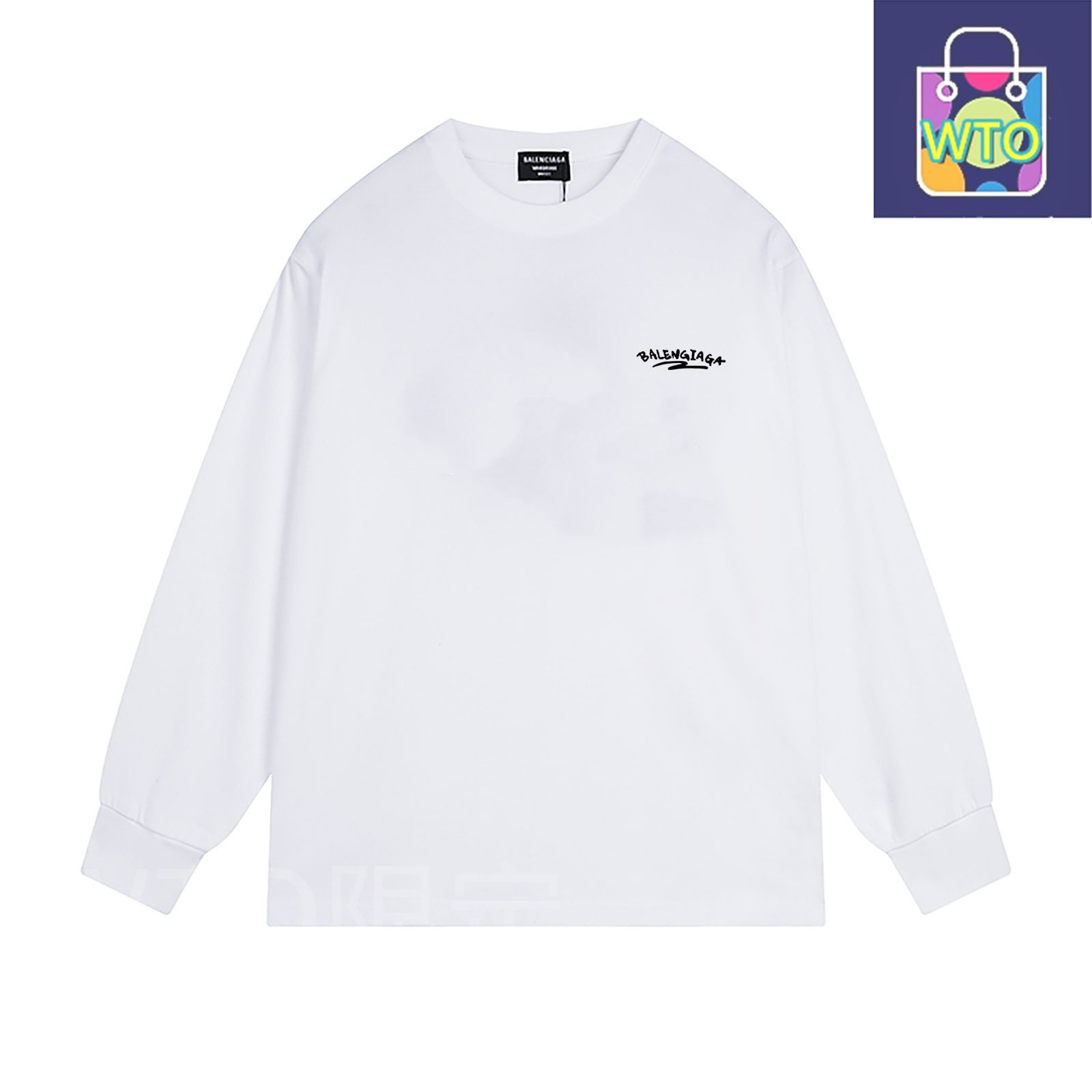 本日限定特価】Balenciaga グラフィティプリント ロングスリーブT