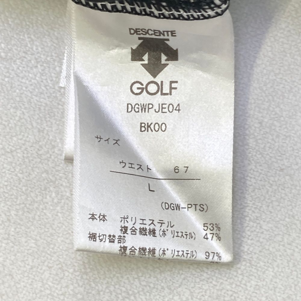 サイズ：L DESCENTE GOLF デサントゴルフ インナー付 スカート