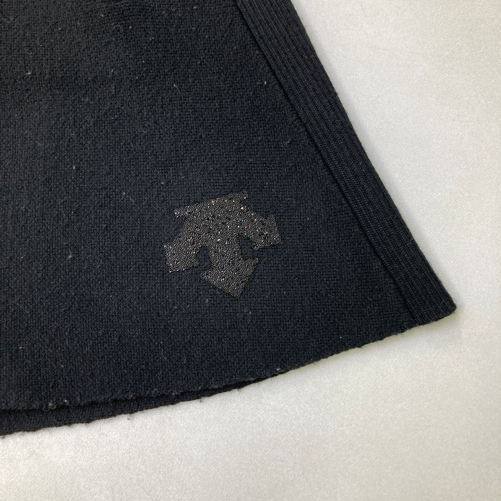 サイズ：M DESCENTE GOLF デサントゴルフ ニットスカート ブラック系