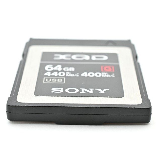 良品＞ SONY ソニー XQDメモリーカード 64GB QD-G64F｜書き込み400MB/s