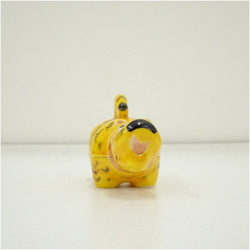 琴浦窯 和田桐山造 干支寅香合（共箱） 茶道具 茶道 香道 香道具