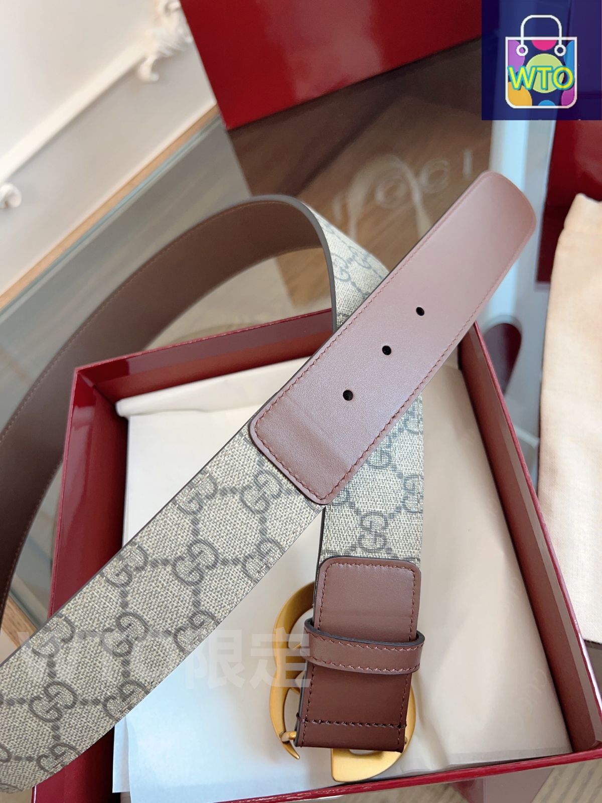 今日特価】GUCCI グッチ レザーベルト - メルカリ