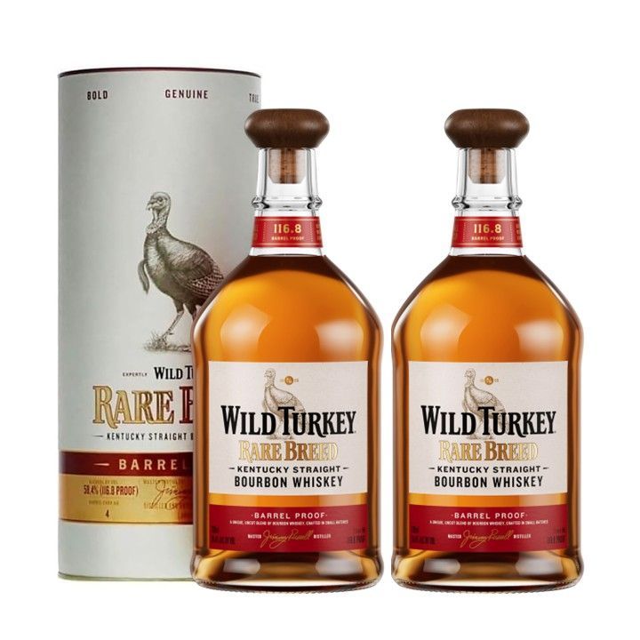 ワイルドターキー レア ブリード 700ml ギフトボックス入り 2本セット