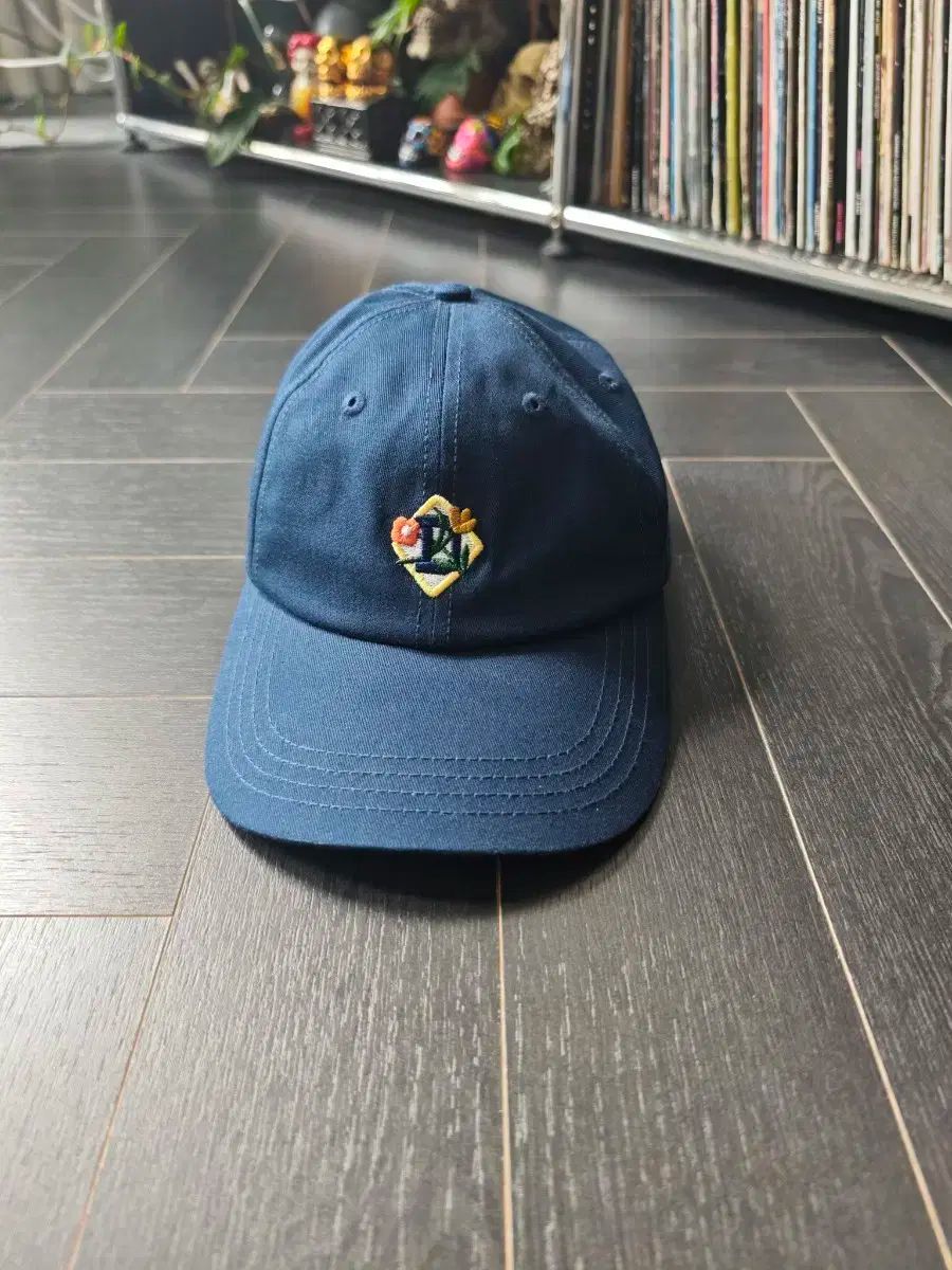 AIME LEON DORE エメレオンドレ ネイビー 刺繍 ロゴ ベースボールキャップ 帽子