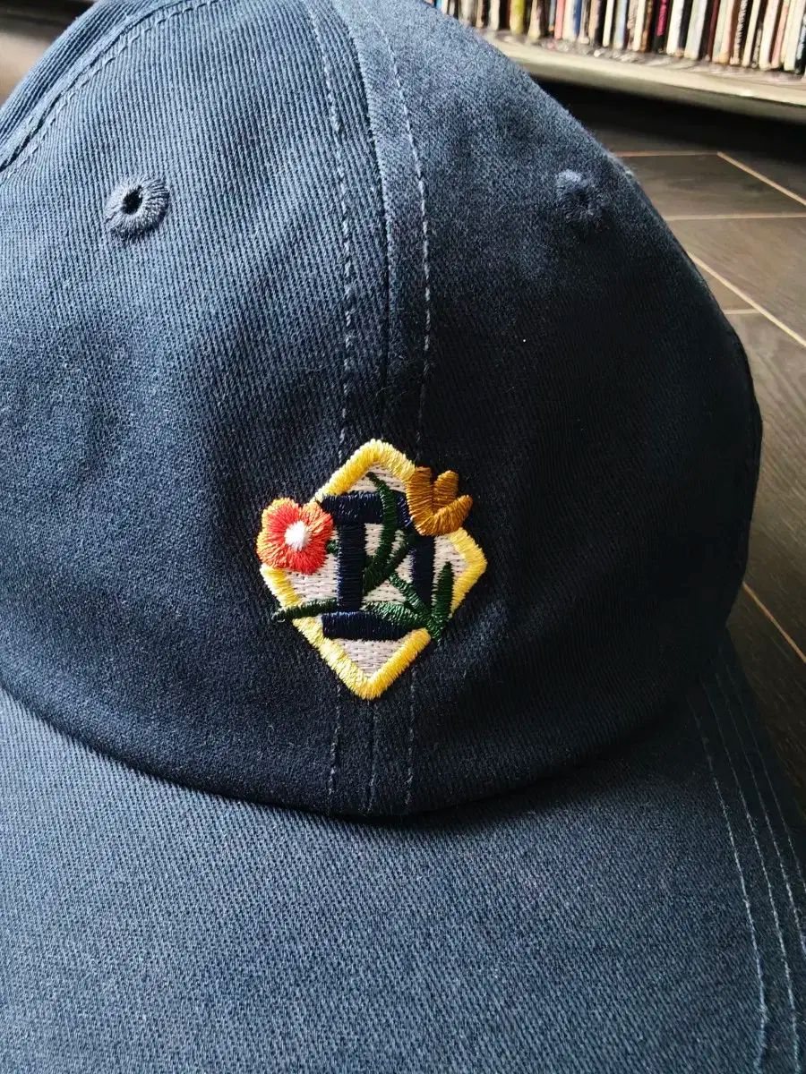 AIME LEON DORE エメレオンドレ ネイビー 刺繍 ロゴ ベースボールキャップ 帽子 冷房対策 カジュアル