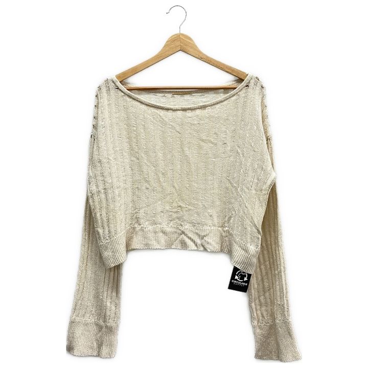Deuxieme Classe ドゥーズィエムクラス Reffine Pull ニット レディース アイボリー
