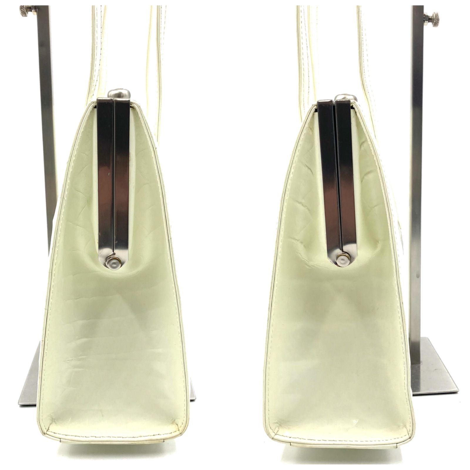 □極美品□稀少□VERSACE ヴェルサーチ サンバースト クロコ型押し