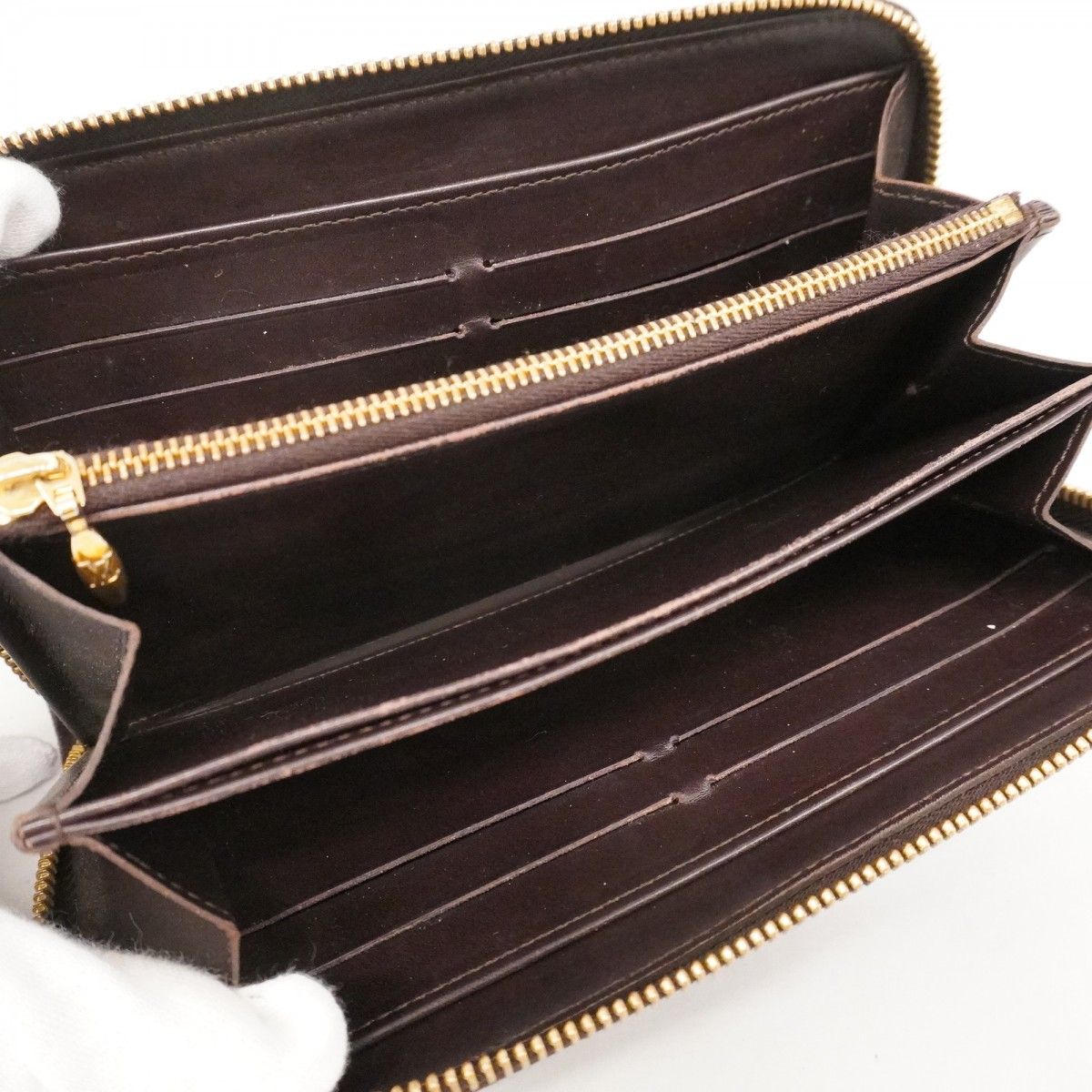 5od4787】ルイヴィトン 長財布 ヴェルニ ジッピーウォレット M93522
