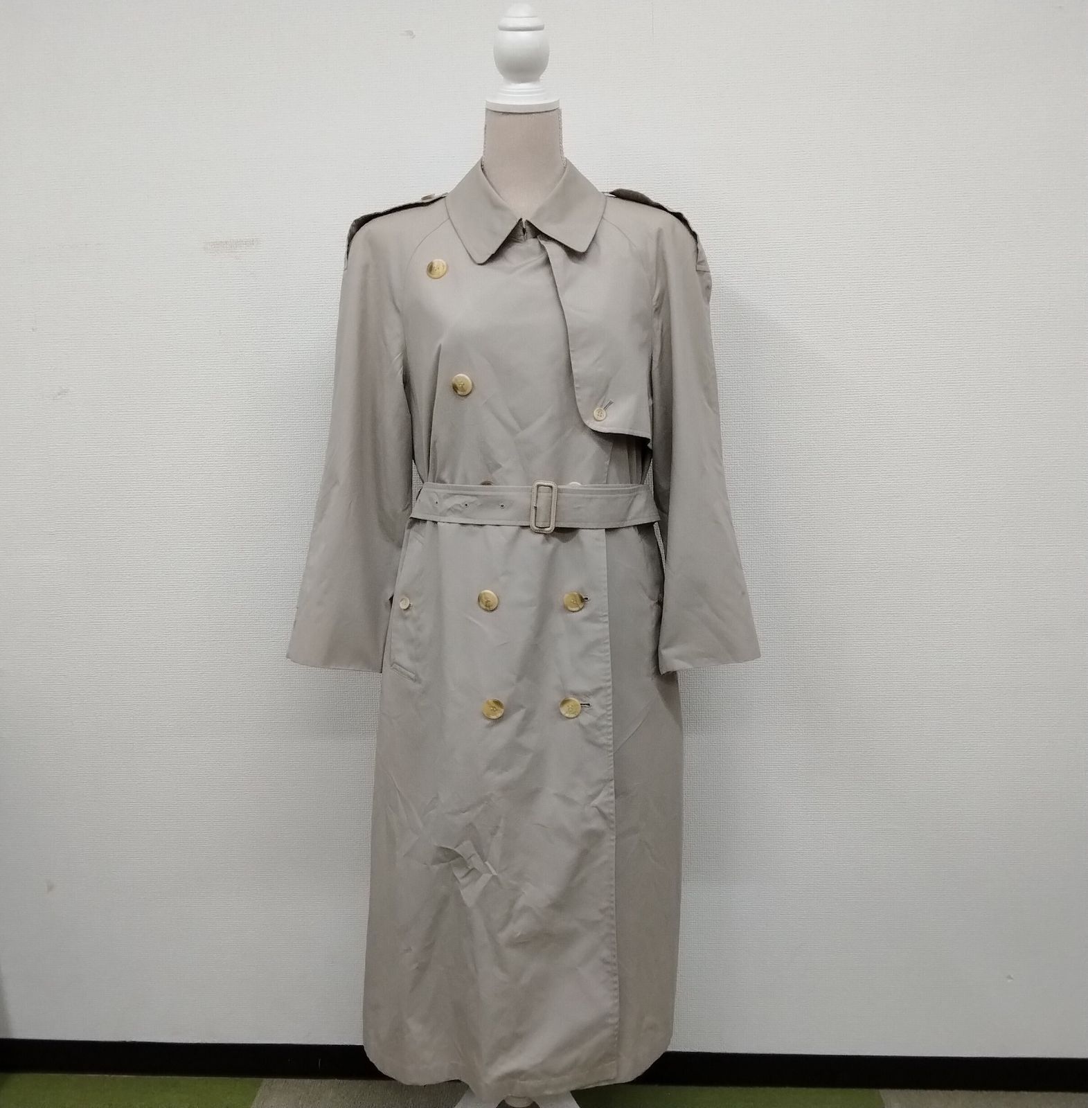 Burberrys バーバリー トレンチコート 9 AR 着丈115 cm サンドベージュ コットン100％ AYM 11 39 E