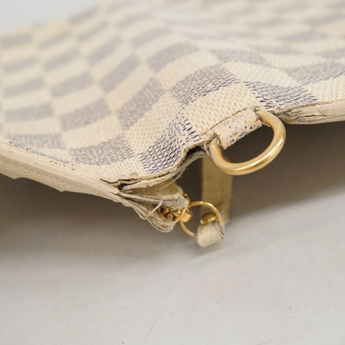 5oe4871】ルイヴィトン 長財布 ダミエ・アズール ポルトフォイユ