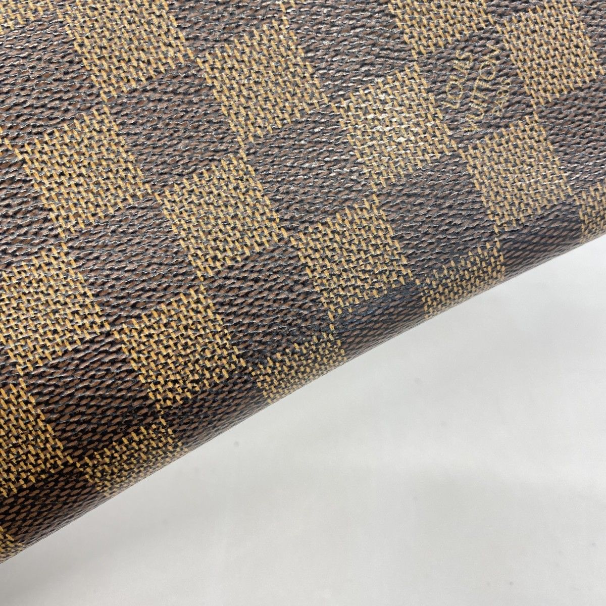 5oe4916】ルイヴィトン 長財布 ダミエ ポルトモネジップ N61728 エベヌ