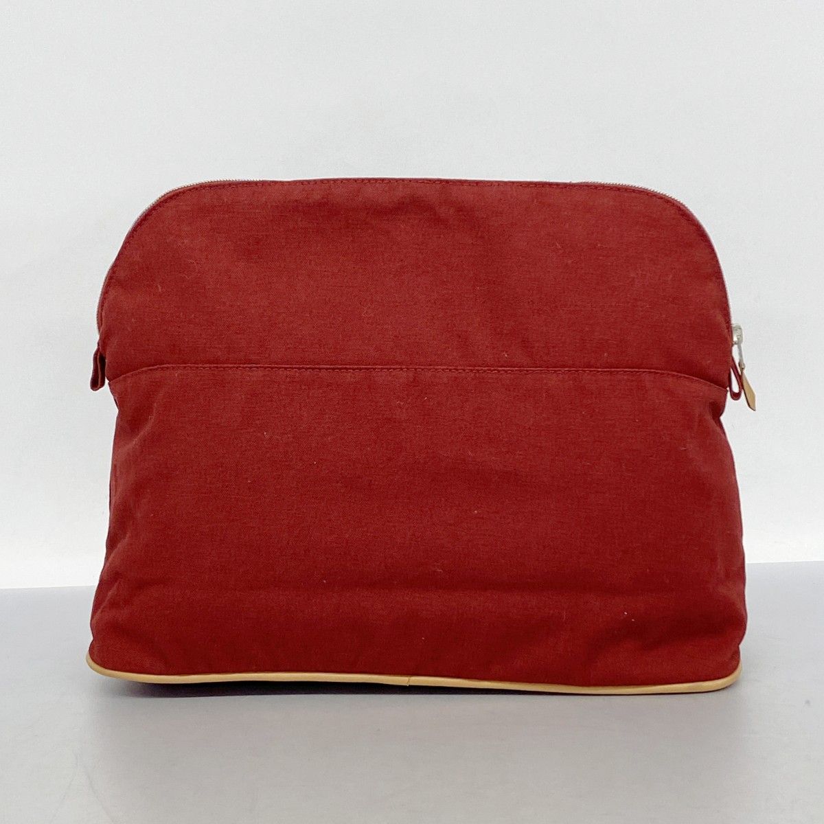エルメス　ボリードポーチ　キャンパス地　レッド HERMES 未使用品 エルメス ボリードポーチ ミニ 20 小物入れ コスメ