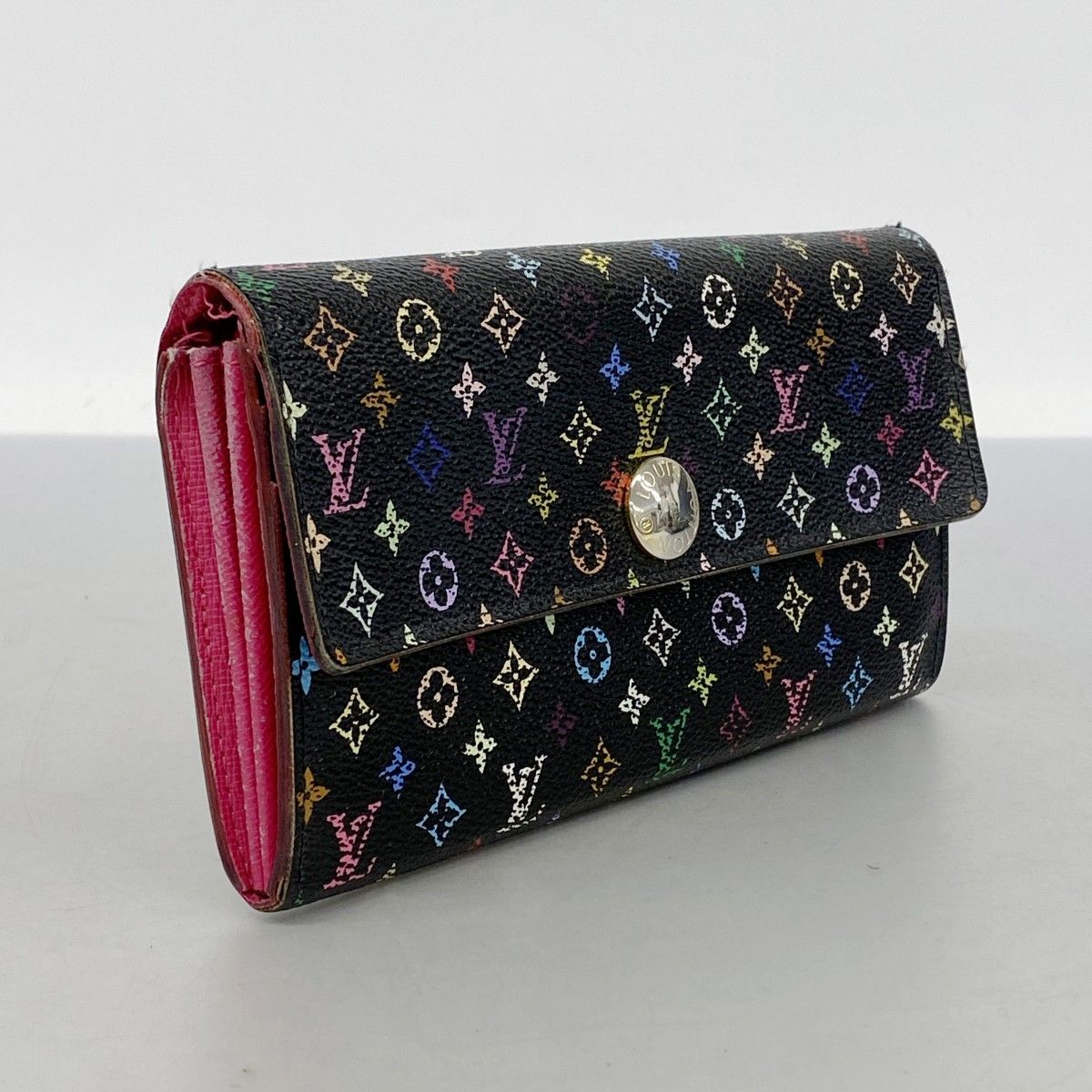 5oe4956-r】ルイヴィトン 長財布 モノグラム・マルチカラー