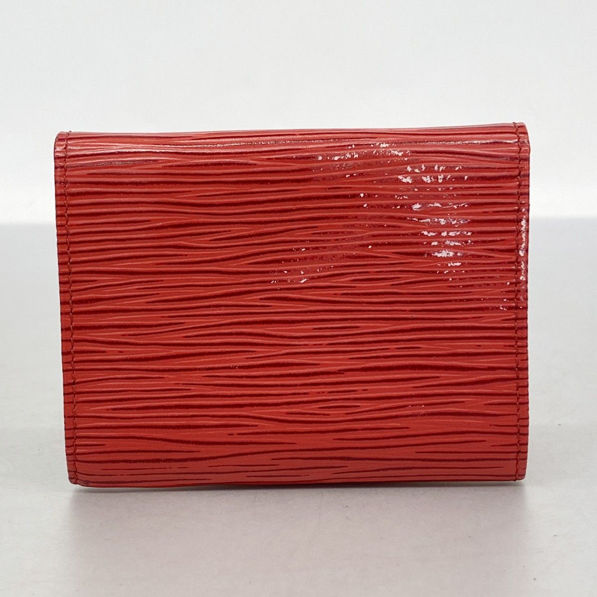 5oe4957-r】ルイヴィトン コインケース エピ カスティリアンレッド