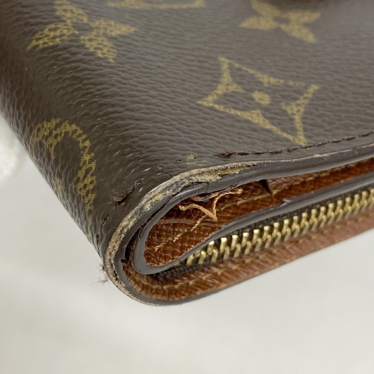  5 oe 5000 ルイヴィトン 財布 モノグラム コンパクトジップ M 61667 ブラウン レディース その他 小物