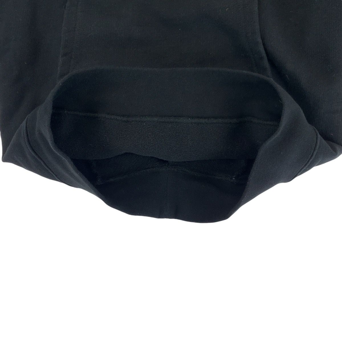 ヴェトモン テーピング パーカー アシンメトリー サイズXS ブラック 黒 コットン ポリエステル フーディ 506399 季節感 その他 