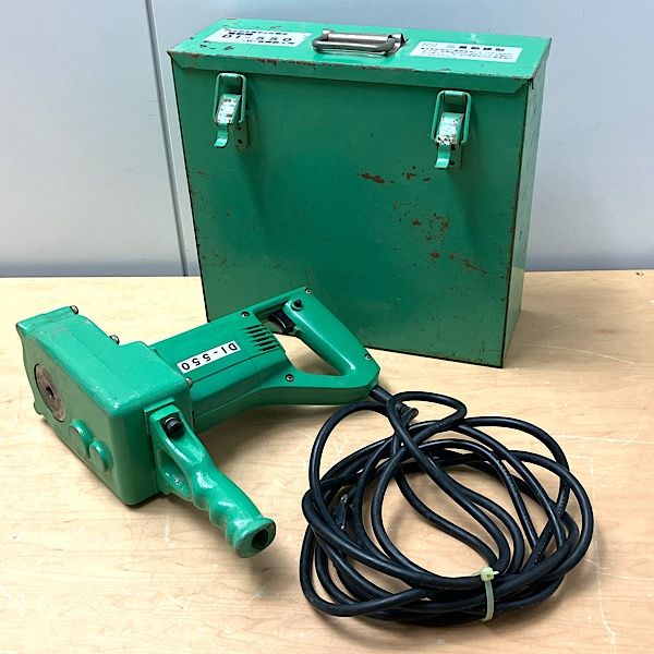 岩崎鉄工所 サドル分水栓せん孔機用 電動機 DI 550 100 V 二重絶縁型 水道工事 112093