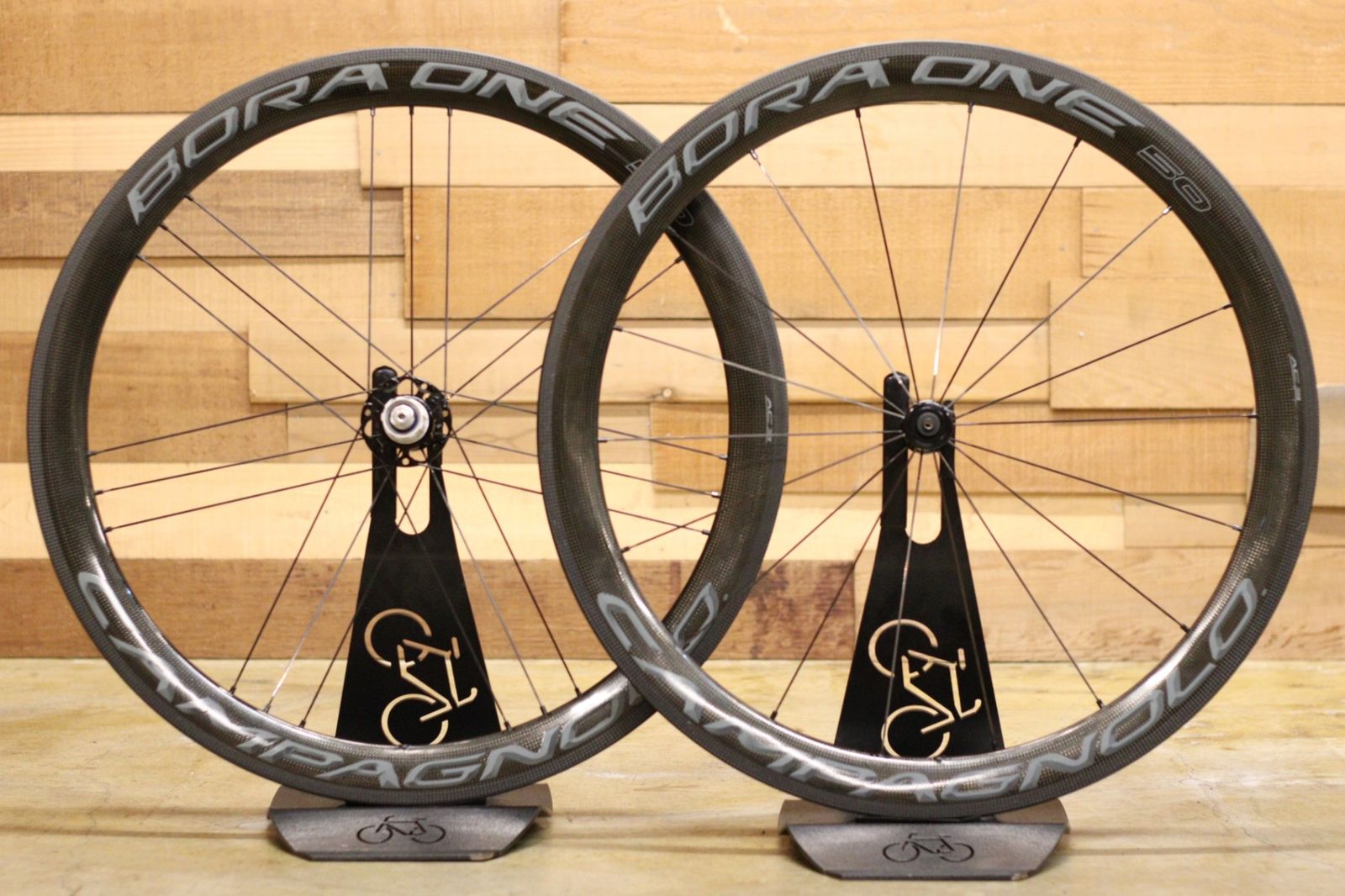 カンパニョーロ Campagnolo ボーラワン BORA ONE 50 AC 3 カーボン クリンチャー ホイールセット シマノ 12 11 S