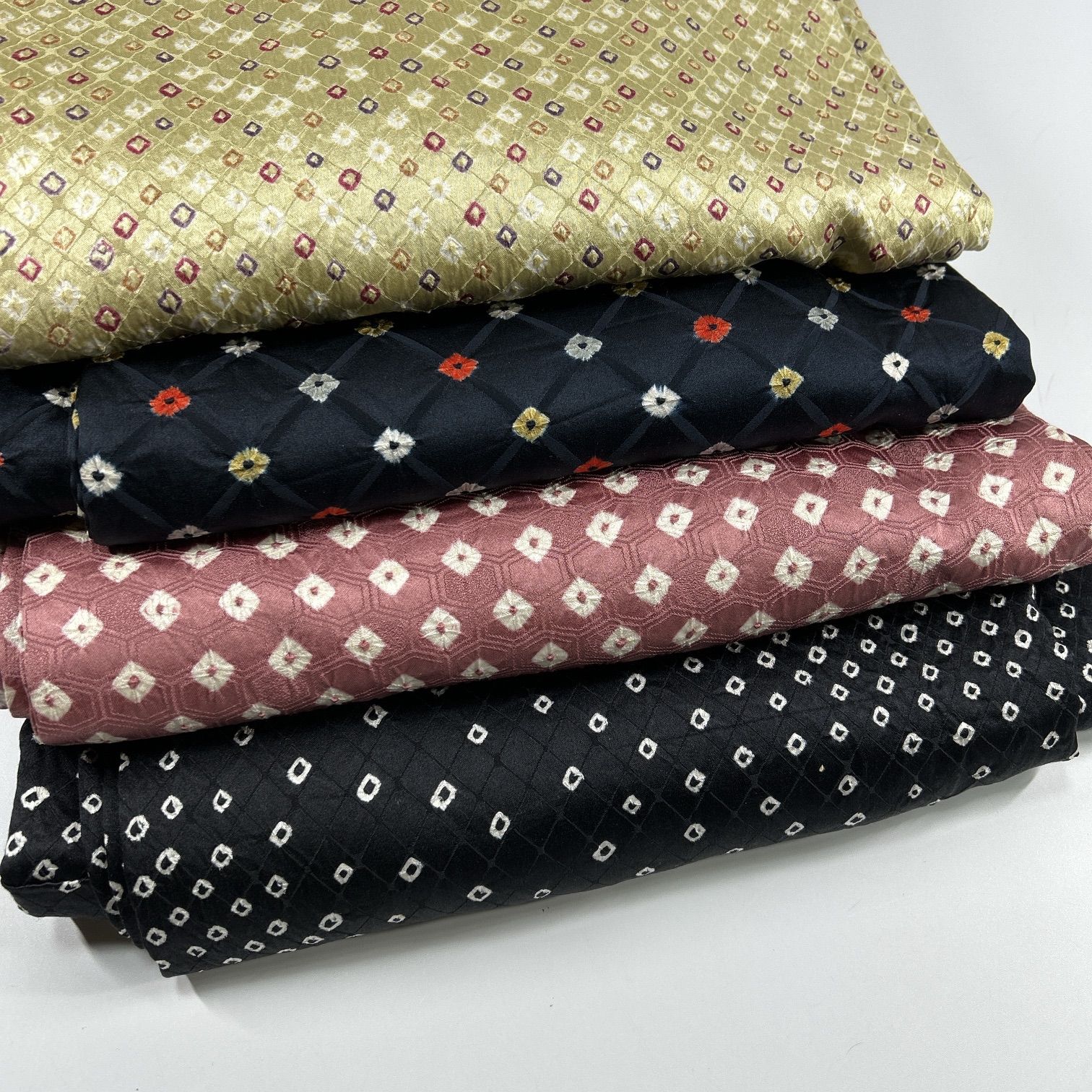 絞り着物 正絹 着物 同梱 リメイク用 着付け L 416