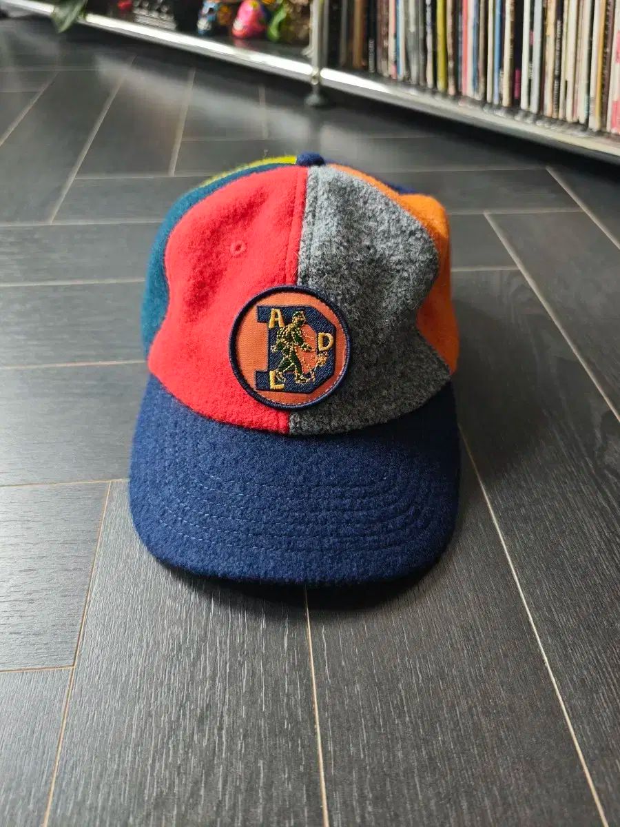 AIME LEON DORE エメレオンドレ Drake’s ドレイクス コラボ COLOR BLOCK PATCH BASEBALL CAP 帽子