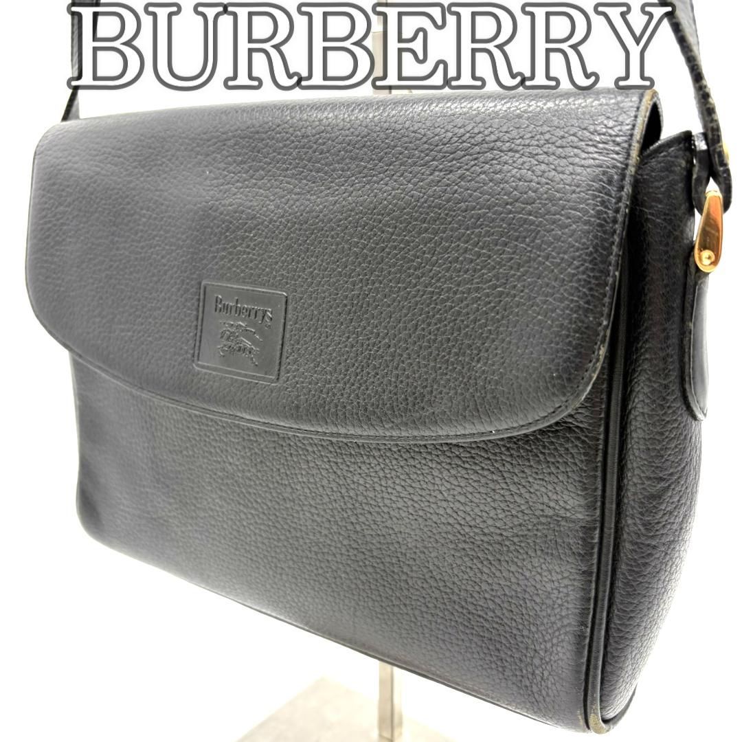 Burberrys バーバリー レザーショルダーバッグ Leather Shoulder Bag 