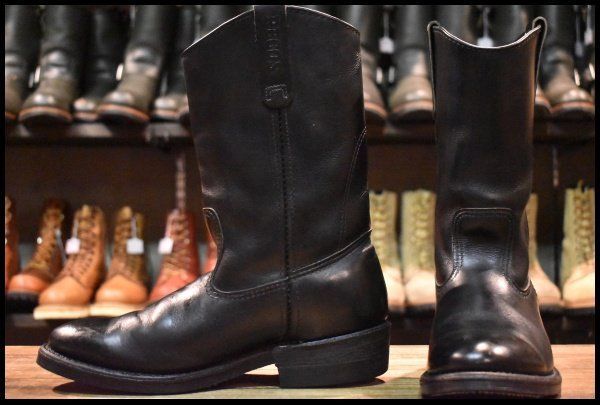 RED WING レッドウィング ペコスブーツ 8155 羽タグ【G】. RED WING レッドウィング 8155 PECOS BOOTS 縦羽 ペコス ブーツ