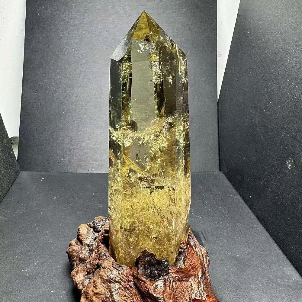 AAAAAAA級金運UP天然シトリン六角柱1125/YS/1118704/699 AAAAAAA級【金運UP】☆天然シトリン六角柱B1125/YS/1118704/969 - メルカリ