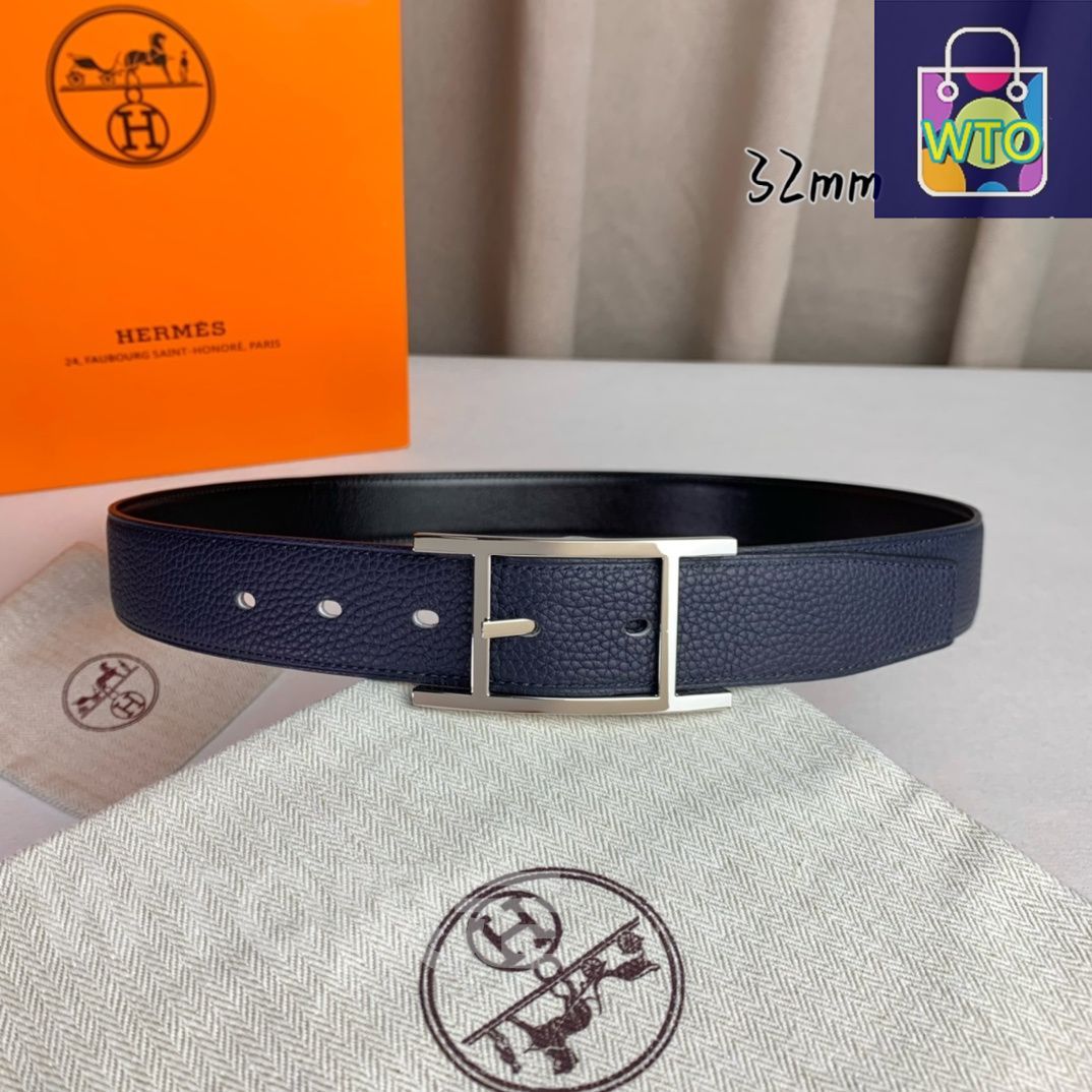 今日特価】Herm?s エルメス ニードルバックル レザーベルト - メルカリ