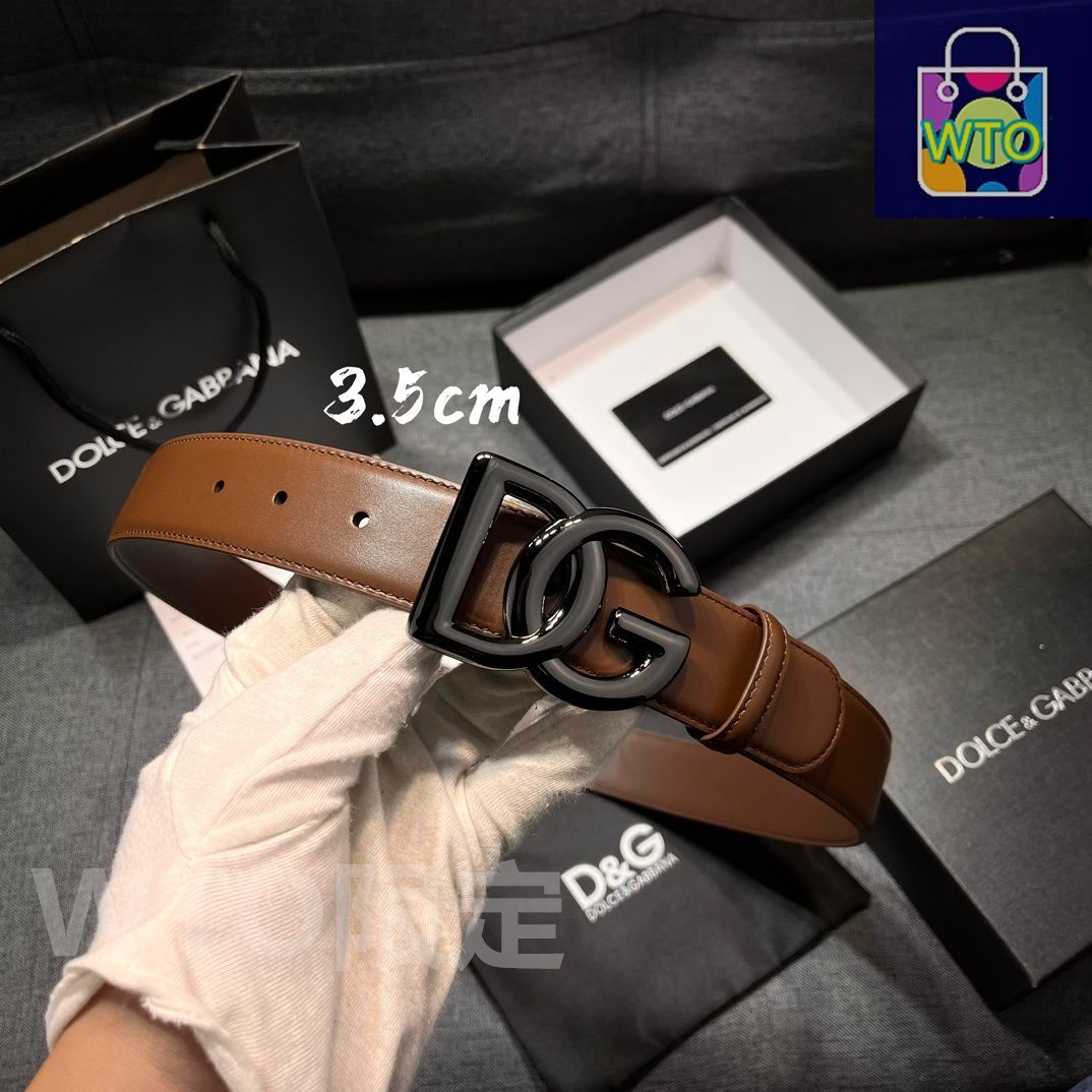 今日特価】Dolce & Gabbana ドルチェ & ガッバーナ レザーベルト