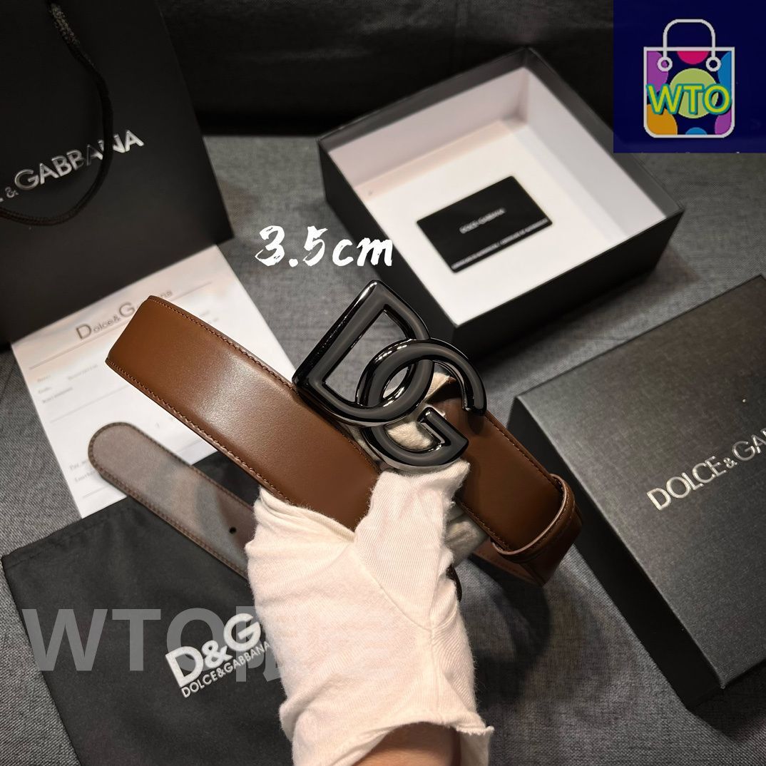 今日特価】Dolce & Gabbana ドルチェ & ガッバーナ レザーベルト