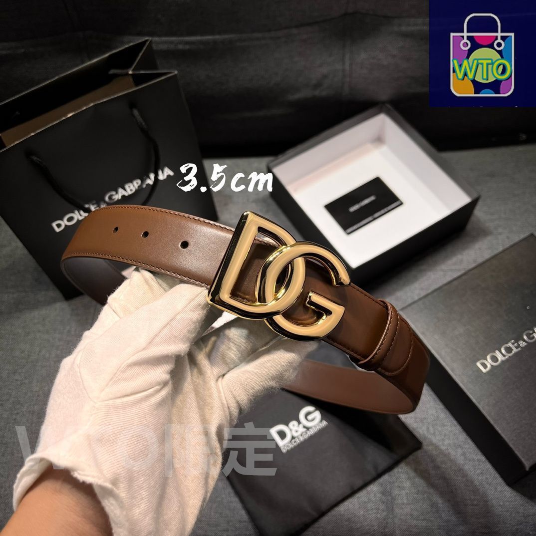 今日特価】Dolce & Gabbana ドルチェ & ガッバーナ レザーベルト
