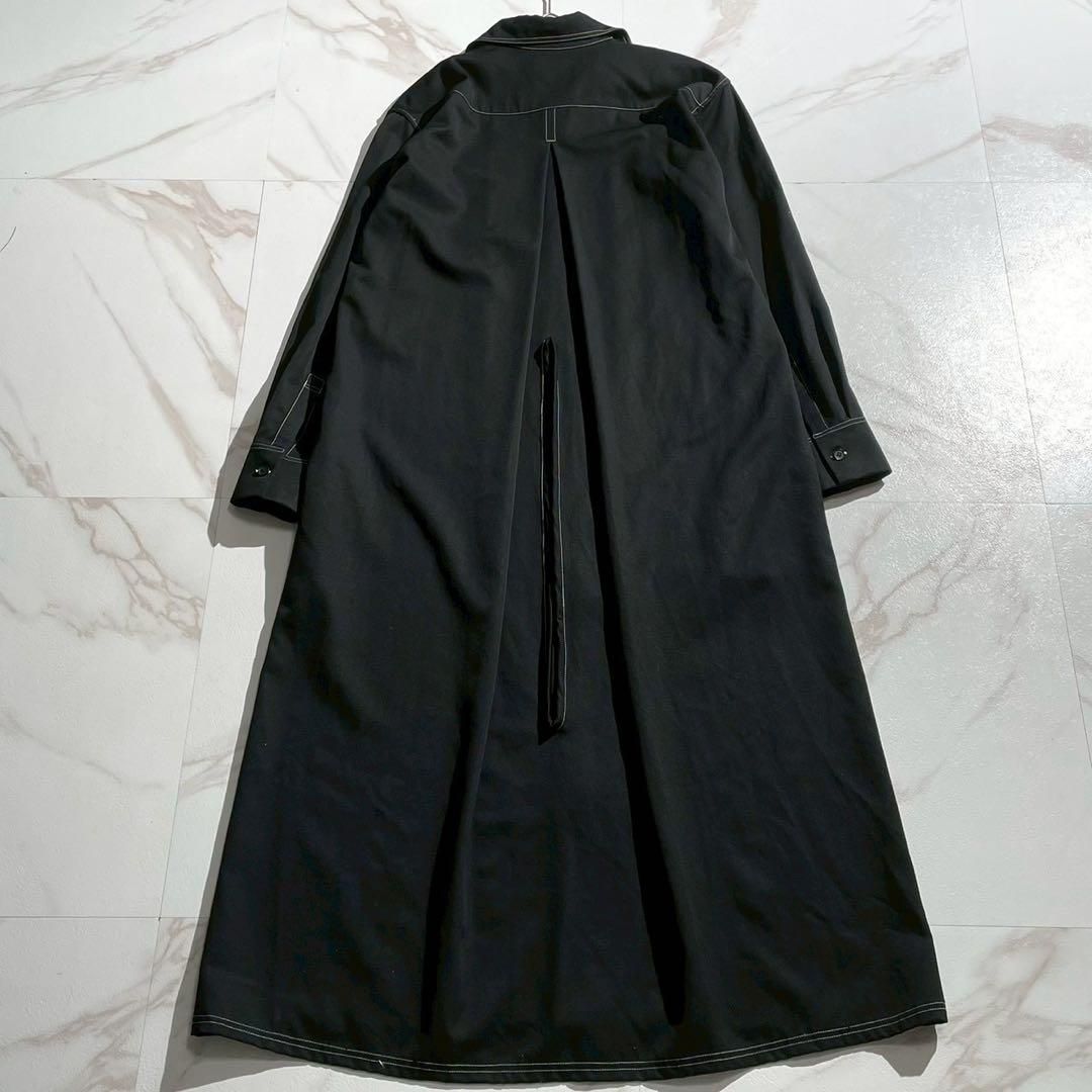 Y's Long Dress wool Gabardine Black 3 - メルカリ