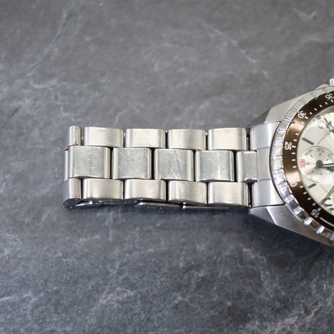 POLICE クォーツ腕時計 シルバー/ホワイト POLICE ポリス 腕時計 ウォッチ 11301M クォーツ シルバー 銀