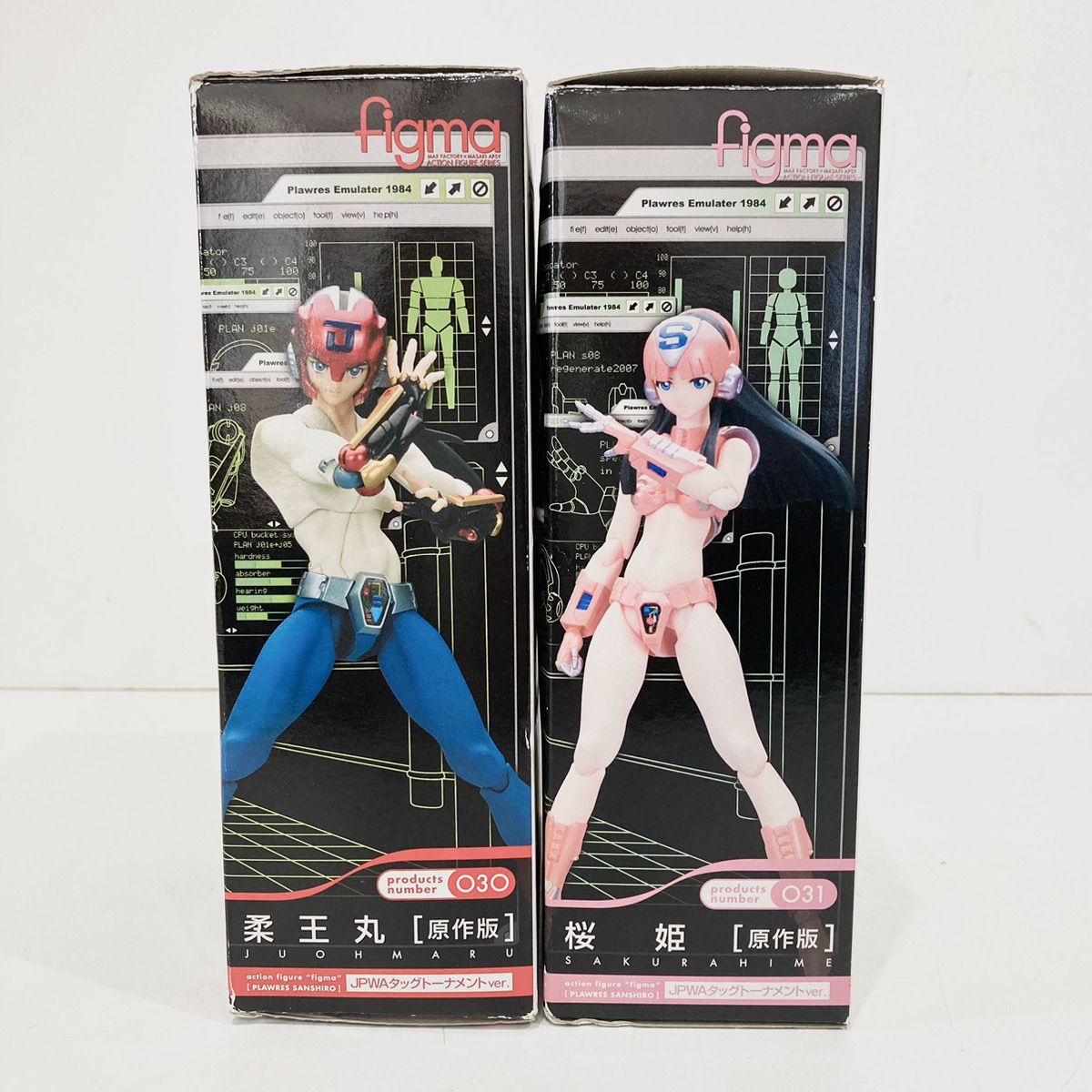 Good Smile Company グッドスマイルカンパニー MAX FACTORY マックスファクトリー プラレス三四郎 柔王丸＆桜姫 原作版 figma 2点セット売り