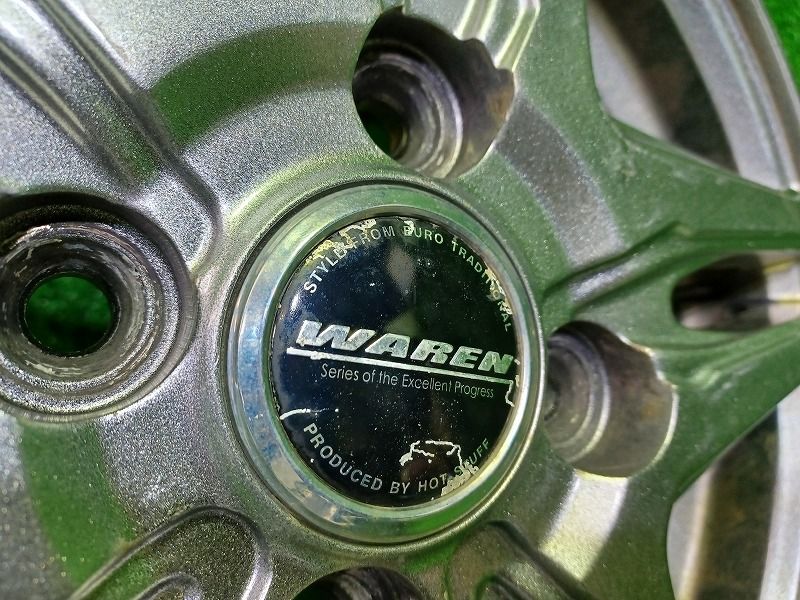  ヴァーレン ホットスタッフ ﾊｲｾﾞｯﾄ ﾓｺ ホイール アルミ ガンメタ 13インチ 4 00 B 4穴 4本 100 45 13インチ ホイール