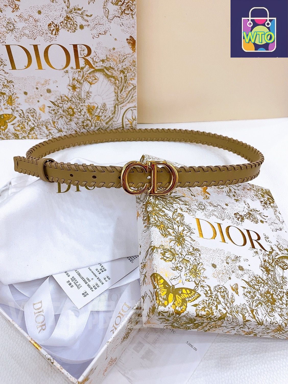 今日特価】Dior Saddle Belt ブラックスムースレザー - メルカリ