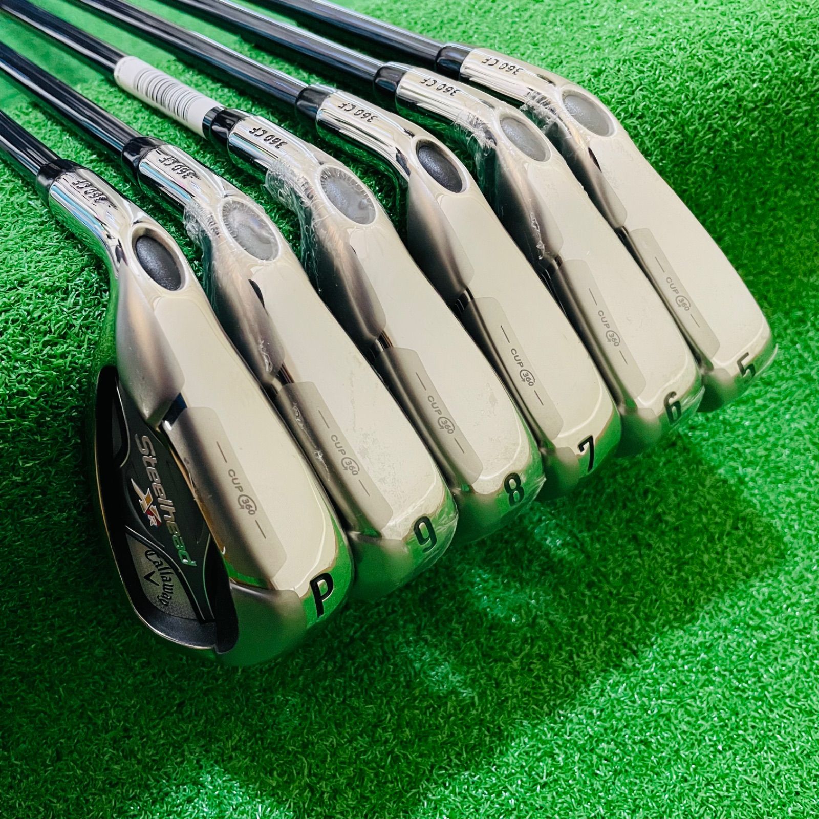 ほぼ未使用品 Callaway STEELHEAD XR キャロウェイ メンズ レフティ