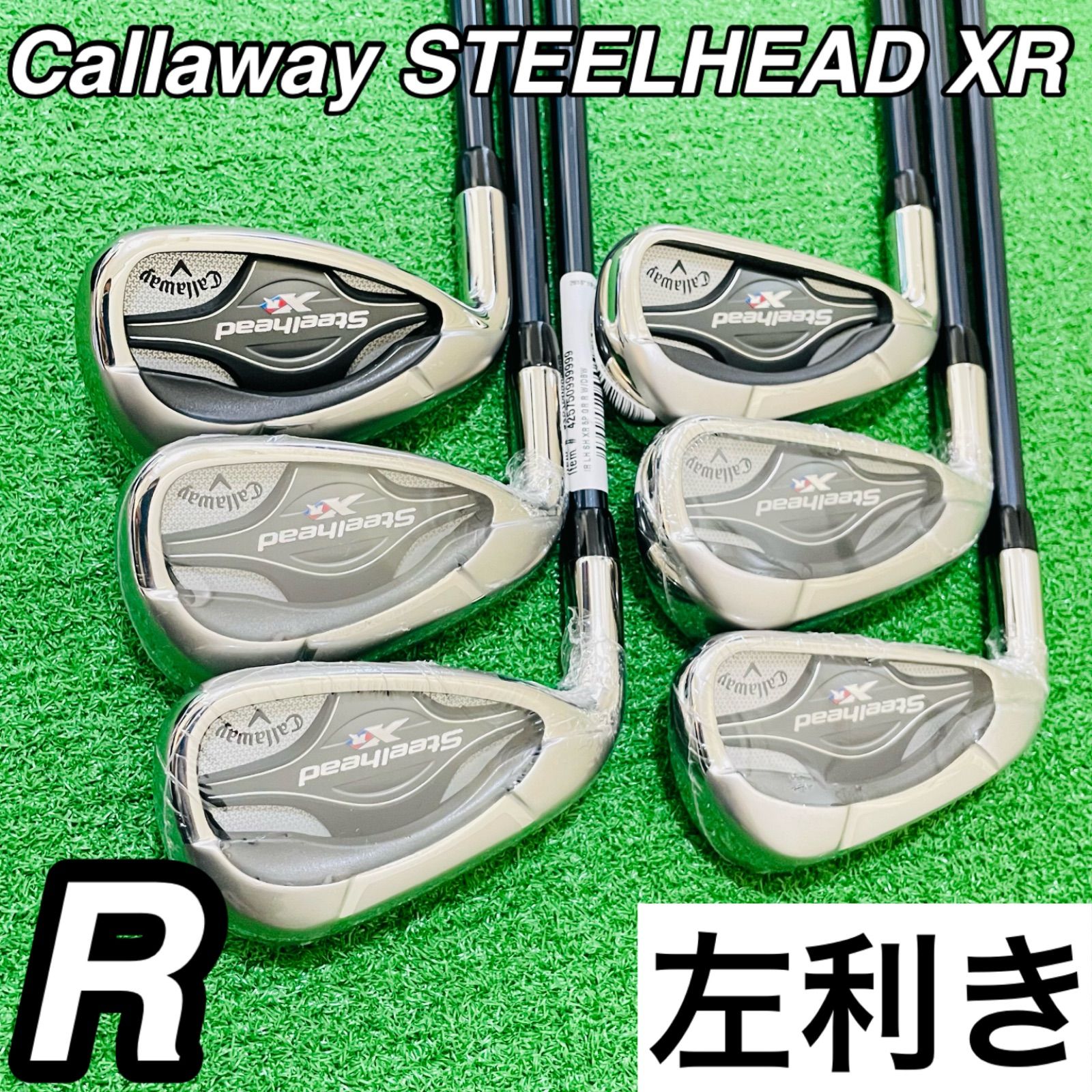 ほぼ未使用品 Callaway STEELHEAD XR キャロウェイ メンズ レフティ