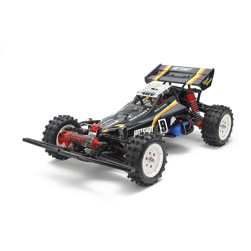 メーカー TAMIYA タミヤ 1 10 電動RC組立シャーシキット ホットショットII 塗装済みボディ
