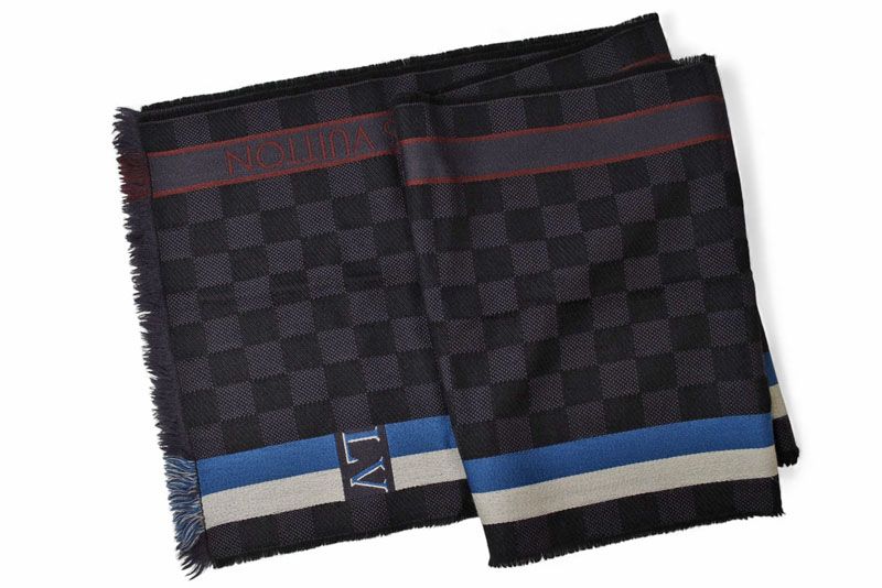 ルイヴィトン マフラー LOUIS VUITTON ウインタースカーフ ウール100