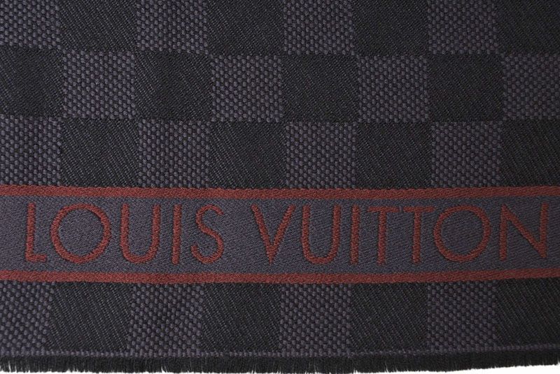 ルイヴィトン マフラー LOUIS VUITTON ウインタースカーフ ウール100