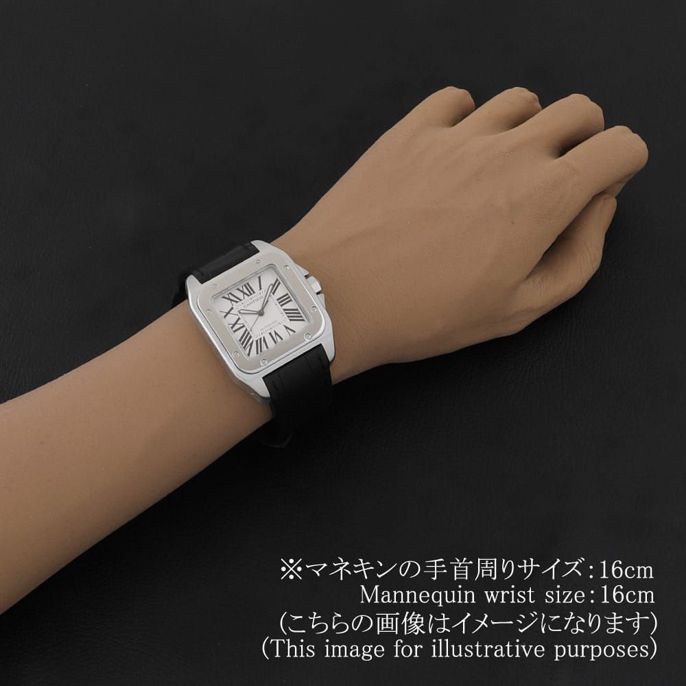 カルティエ サントス100 LM W20073X8 中古 メンズ 中古)CARTIER カルティエ サントス 100 LM W20073X8（商品ID