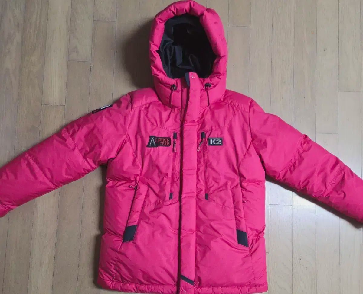 K 2キッズ グースダウン ヒマラヤ ダウンコート タグのみ 제거된