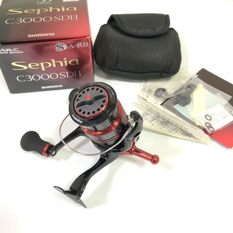 ♥ SHIMANO シマノ スピニングリール 09セフィア 釣具 つり 釣り ダブルハンドル アウトドア レジャー フィッシング TA3742