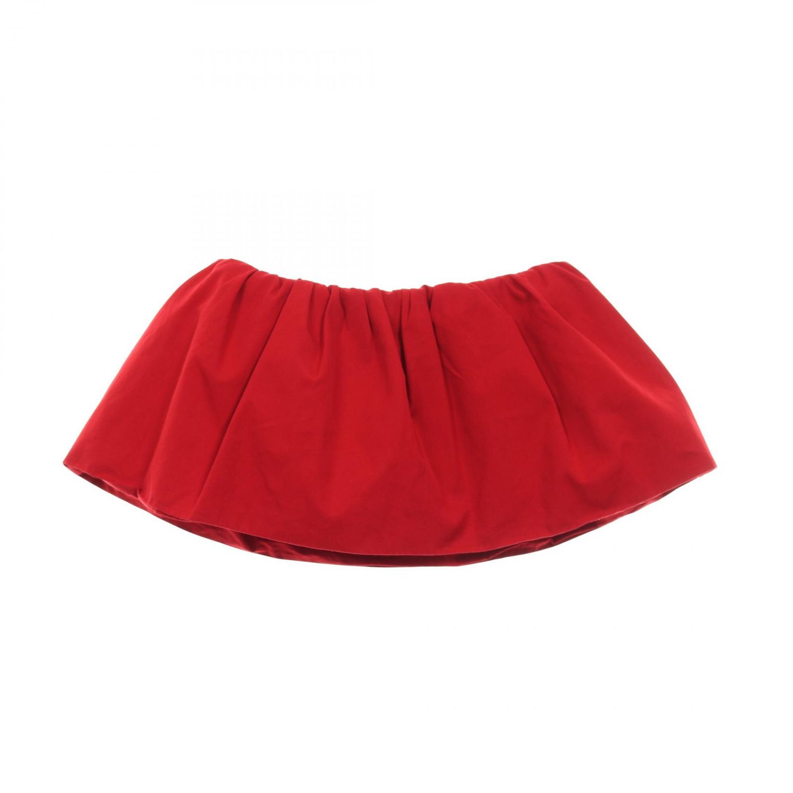 ミュウ Miu スカート ポプリン コットン レディース A